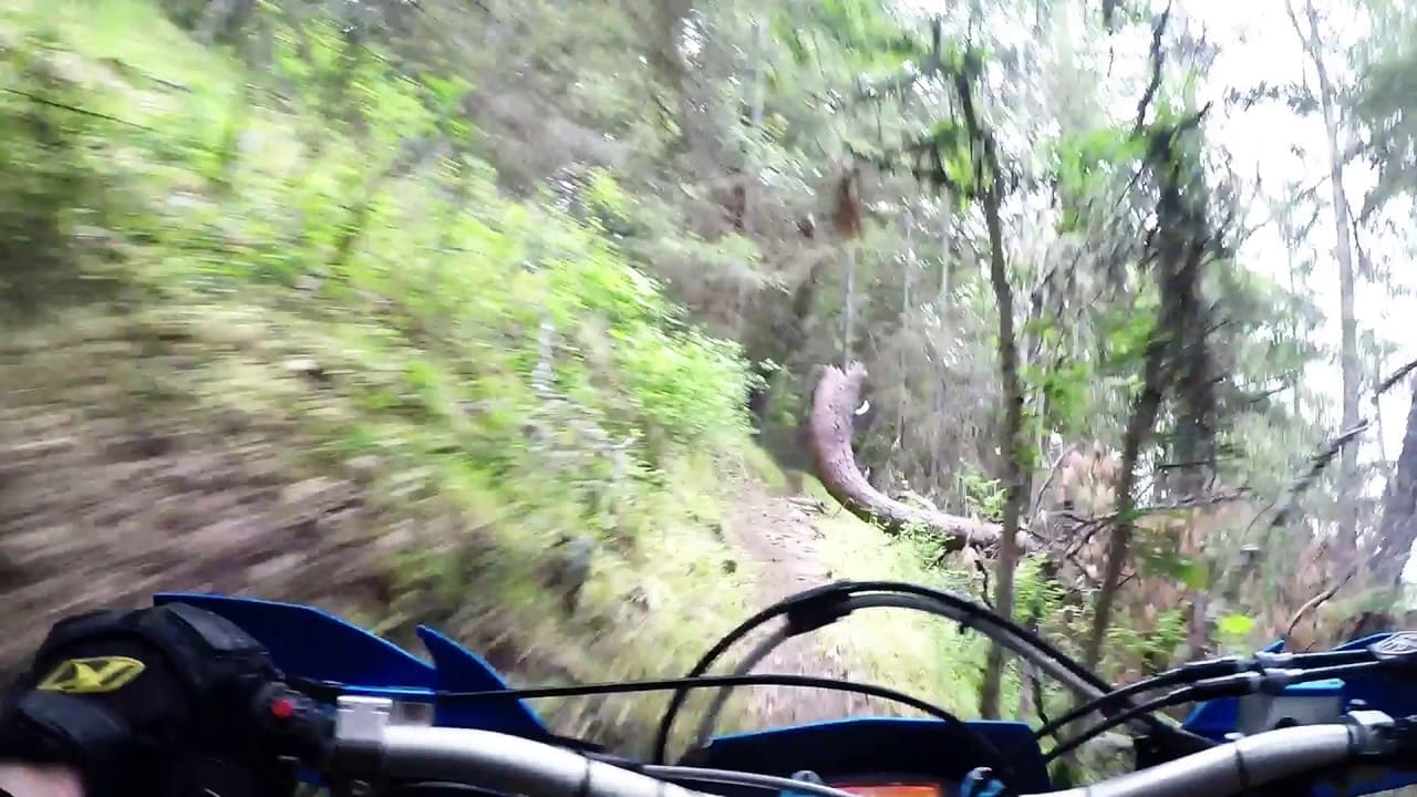 08 Husaberg fe650 on part of "Fugawe trail" with msvracingpowersports.com