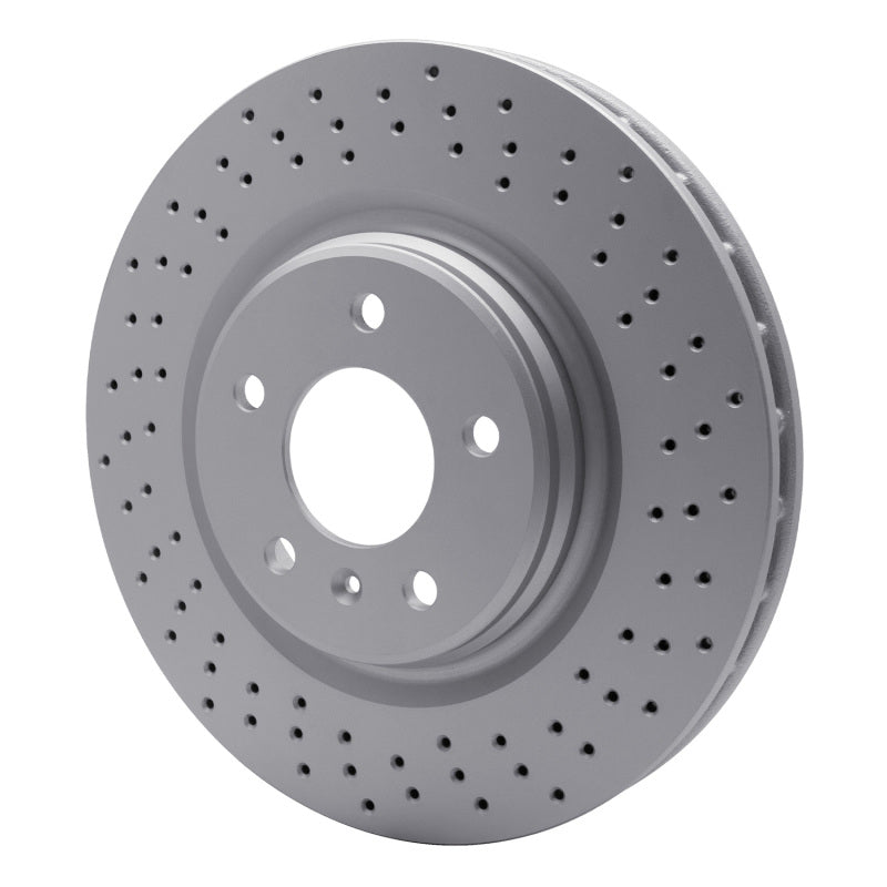 R1 05-08 Pontiac Grand Prix Front Drilled GeoSPEC Coated Rotor