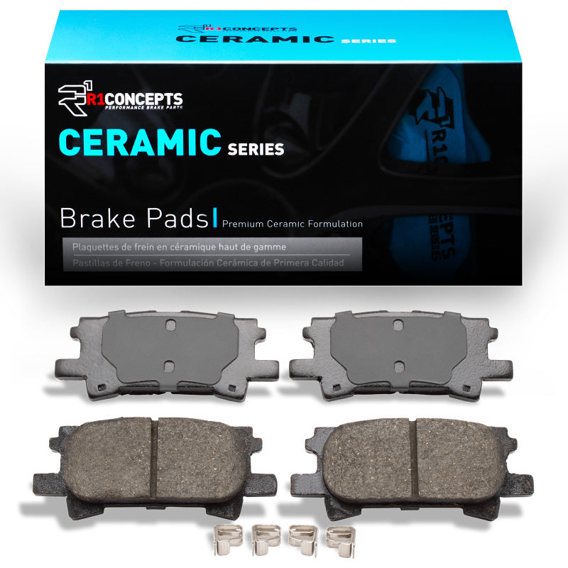 R1 04-09 Lexus RX400h Rear R1 Ceramic Brake Pads