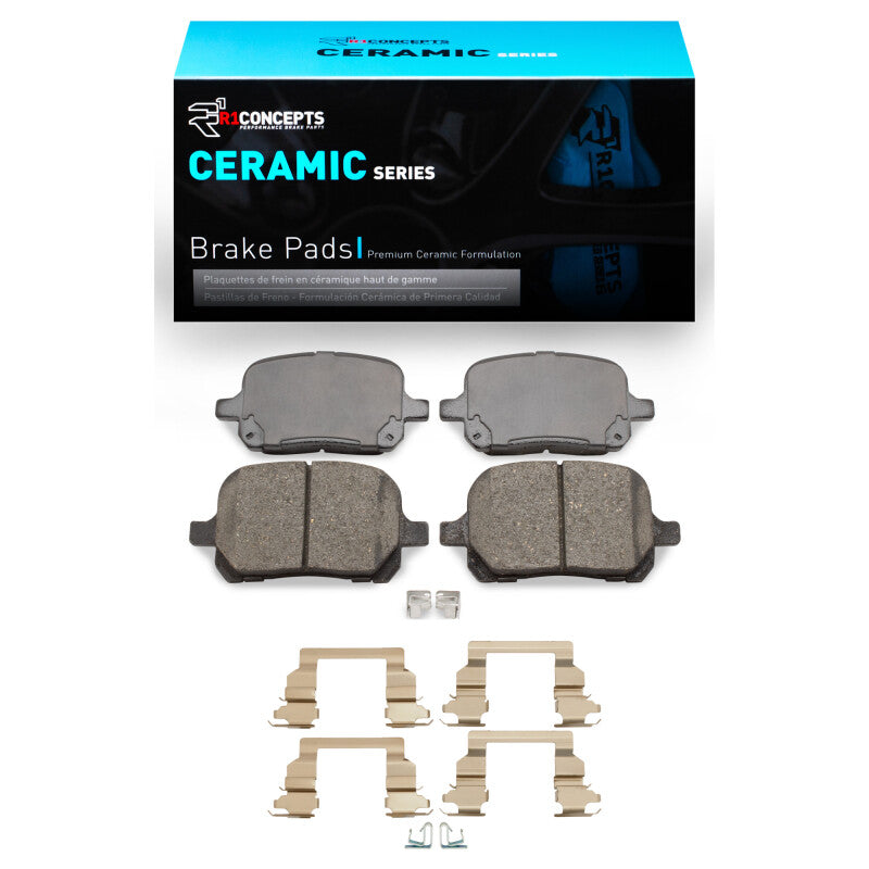 R1 1997-2004 Lexus ES300 Front R1 Ceramic Pads & Hardware Kit