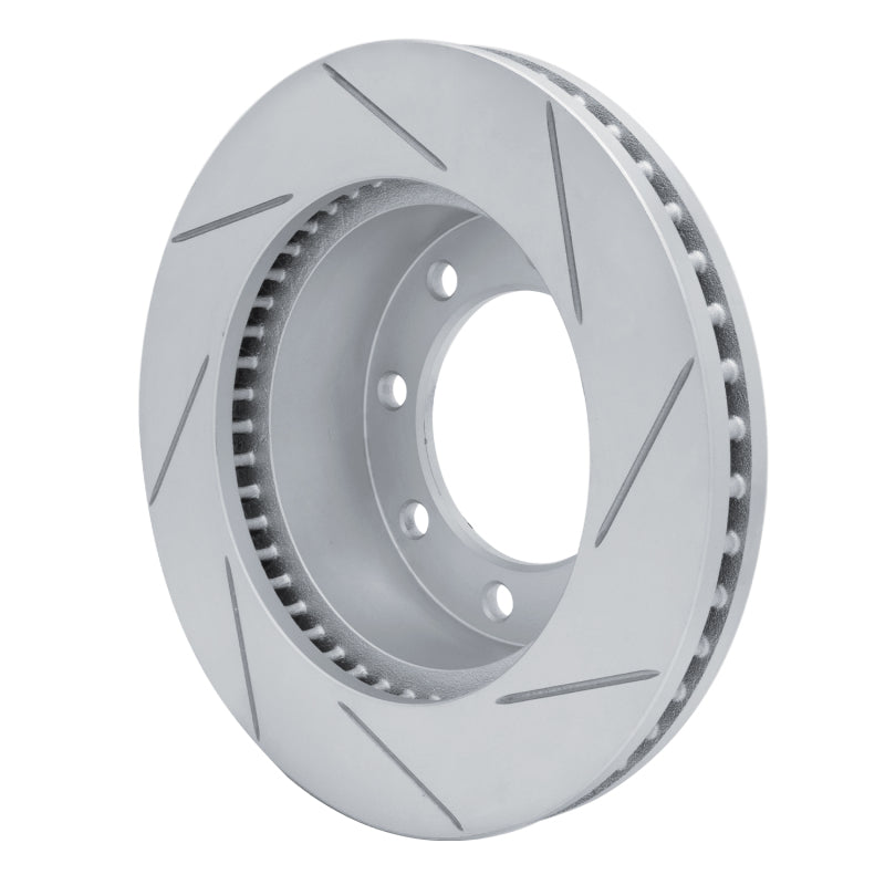 DFC 05-12 Ford F-350 Super Duty 4WD Front Left Slotted Geoperformance Rotor