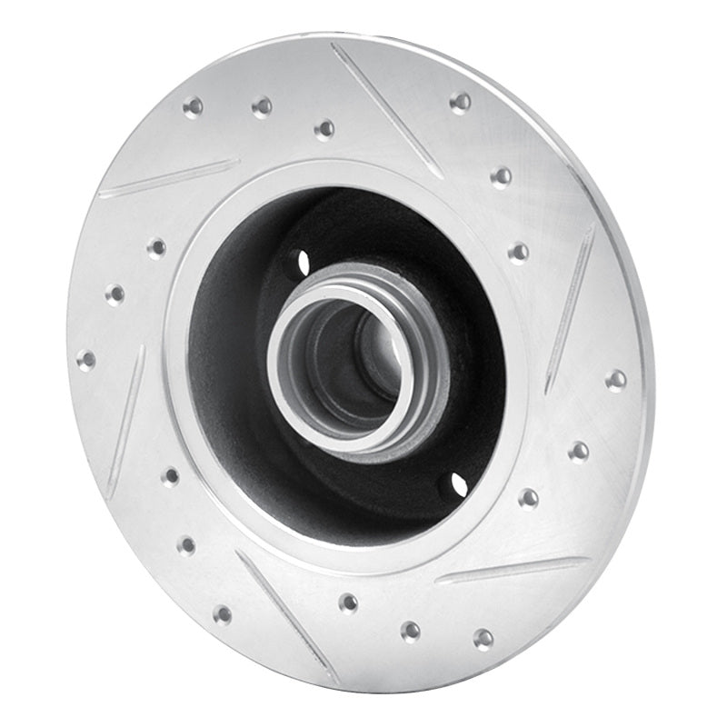 DFC 96-08 Audi A4 (Mexico) Rear Left Drilled & Slotted Silver Brake Rotor