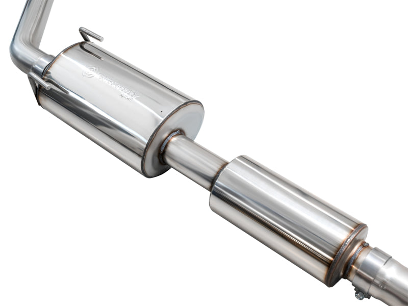 AWE Exhaust for 4th Gen Toyota Tacoma Dual Diamond Black Tips