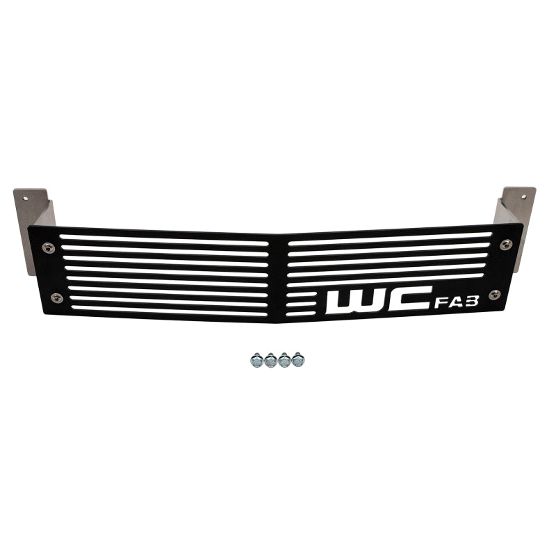 Wehrli 15-19 Chevrolet Silverado HD 6.6L LML/L5P Duramax Bumper Grille - Flat Black