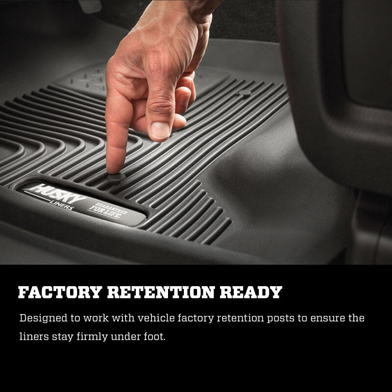 Husky Liners 16-18 Cehvrolet Cruze (w/o Spare Tire) X-Act Contour Black Floor Liners (2nd Seat)