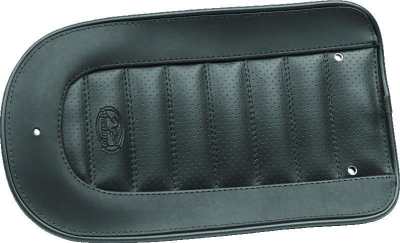 Mustang 05-17 Harley Deluxe (With Standard Rack) Wide Touring Passenger Seat - Black