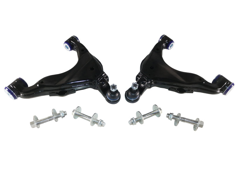 SuperPro 2010 Toyota FJ Cruiser Base Front Lower HD Lower Control Arm Kit (w/o KDSS)