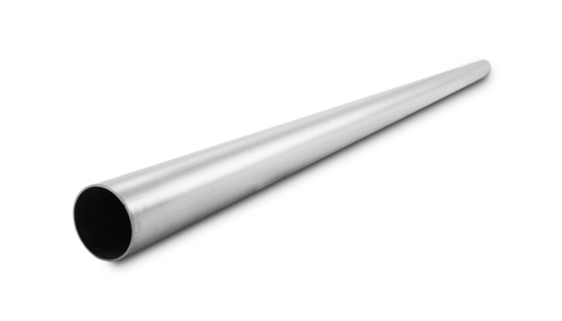 Vibrant 3.5in O.D. T304 SS Straight Tubing (16 ga) - 5 foot length