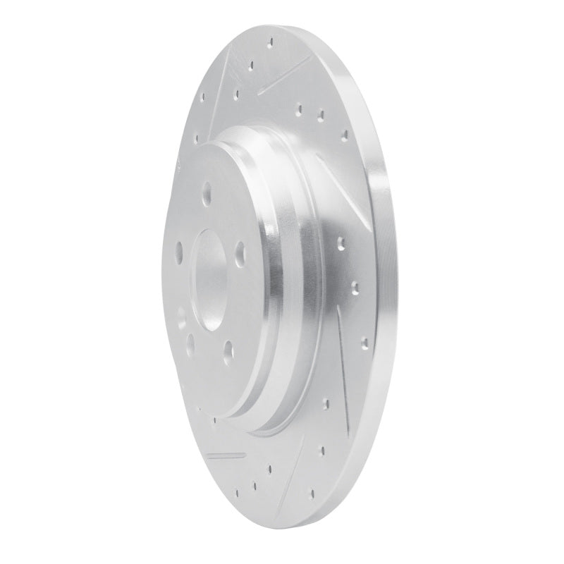 DFC 00-05 Mercedes-Benz ML55 AMG Rear Left Drilled & Slotted Silver Brake Rotor