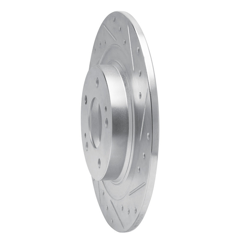 DFC 13-25 Mitsubishi ASX (Mexico) Rear Right Drilled & Slotted Silver Brake Rotor