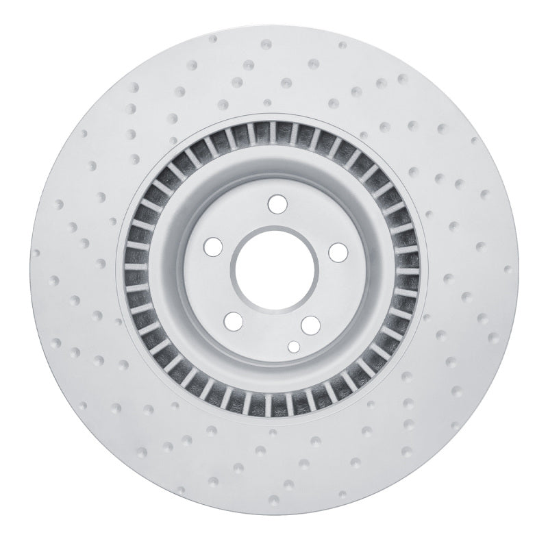R1 2007-2014 Mercedes-Benz CL63 AMG Front GeoSPEC Coated Rotor - Dimpled