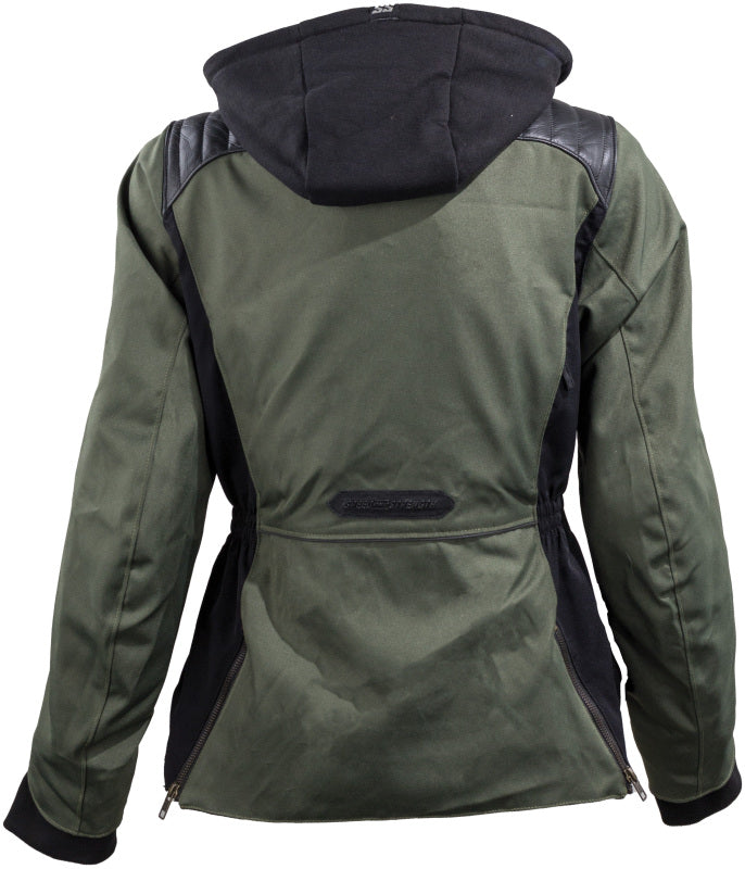 Speed and Strength Daydream Textile Jacket Olive/Black Womens - Small