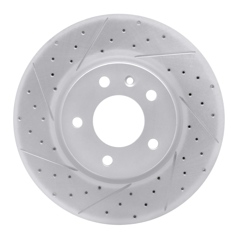 R1 11-25 Buick Lacrosse Front Left Drilled & Slotted Geo-Carbon Rotor