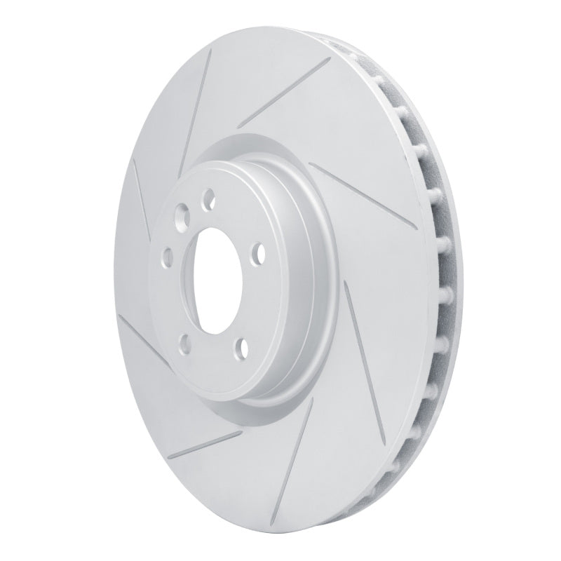 DFC 10-17 Land Rover Range Rover Front Left Slotted Geoperformance Rotor