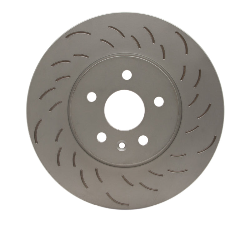 R1 16-19 Chevrolet CRUZE Left Front Slotted GeoSPEC Coated Rotor