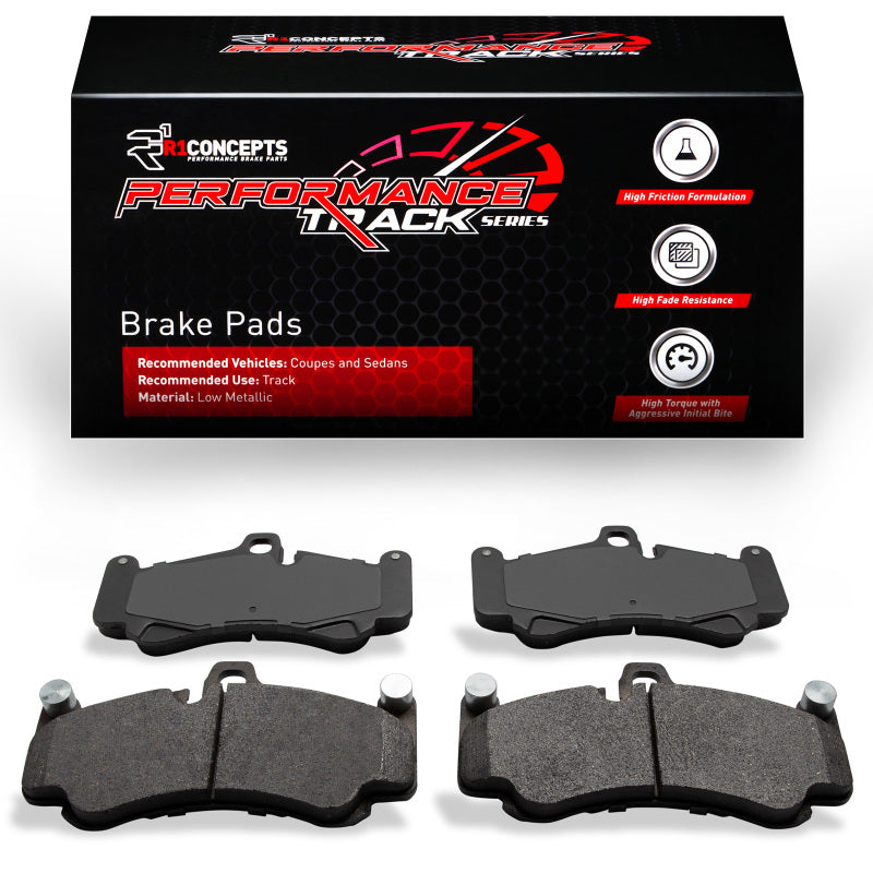 R1 06-12 Porsche Cayman Front/Rear Track/Street Brake Pads