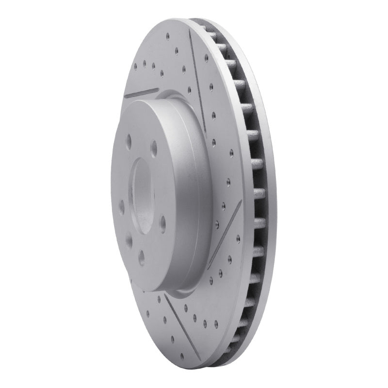 R1 13-25 Cadillac Ats Front Right Drilled & Slotted Geo-Carbon Rotor