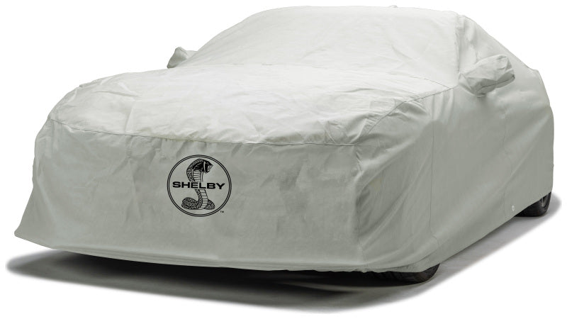 Covercraft 15-21 Ford Mustang Custom 3-Layer Moderate Climate Cover w/ Blk Snake Medallion Logo