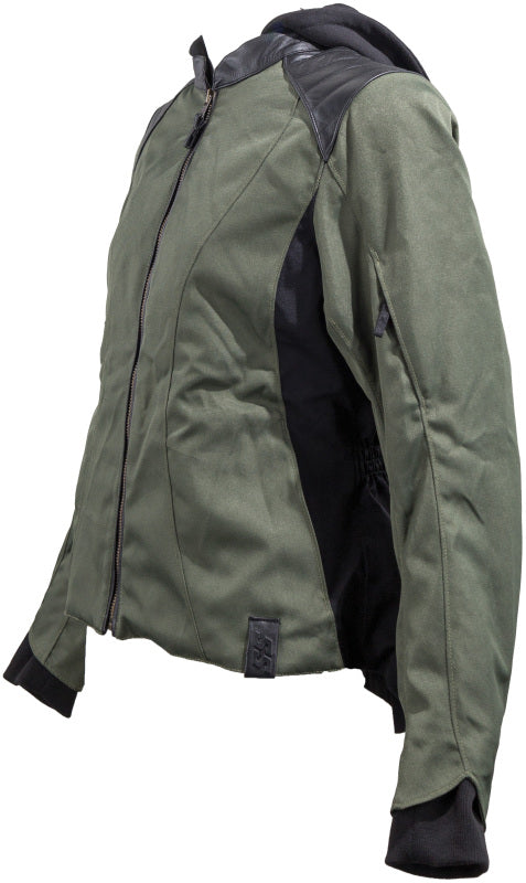 Speed and Strength Daydream Textile Jacket Olive/Black Womens - Small