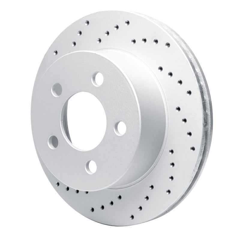 DFC 99-06 Jeep TJ (Canada - See Wrangler For Us) Front Left Drilled Geoperformance Rotor