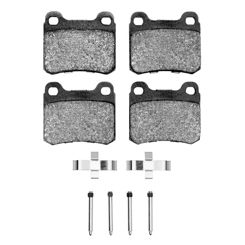 DFC 83-89 Mercedes-Benz 190E Rear 4000 HybriDynamic Brake Pads and Hardware Kit