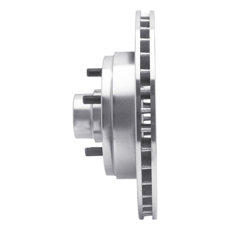 R1 77-95 Buick Electra Front Right Drilled & Slotted Silver Brake Rotor