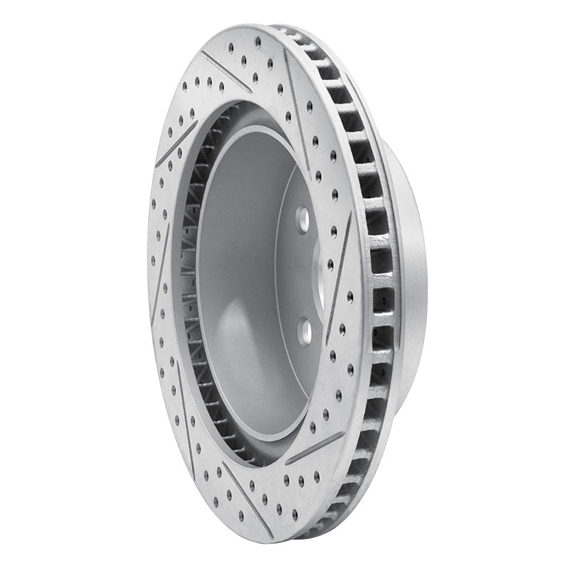 R1 04-06 Dodge Ram 1500 Pickup Rear Left Drilled & Slotted Geo-Carbon Rotor