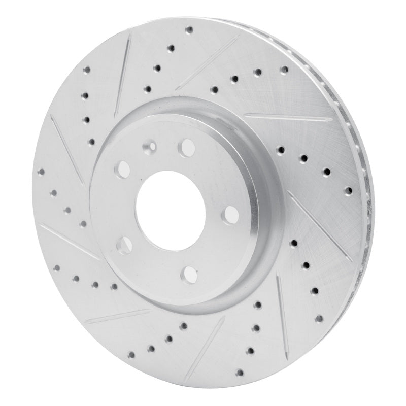 DFC 11-17 Audi A4 (USA/Canada) Front Left Drilled & Slotted Silver Brake Rotor
