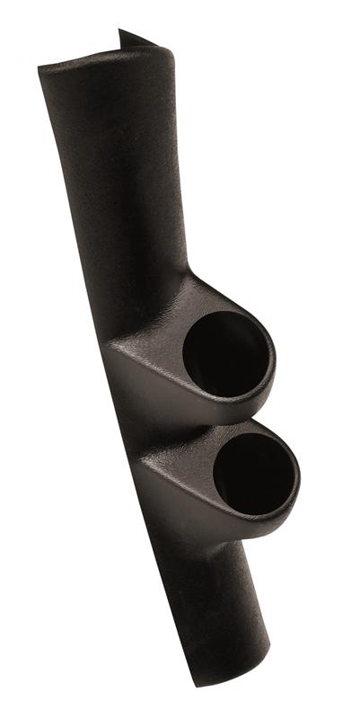Autometer 95-99 Mitsubishi Eclipse / Eagle Talon Black Dual 52mm Pillar Pod
