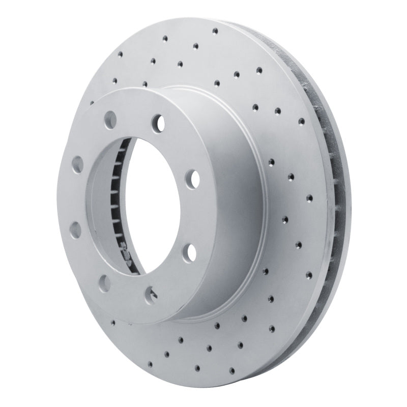 DFC 12-25 Ford F-350 Super Duty 4WD Front Left Drilled Geoperformance Rotor