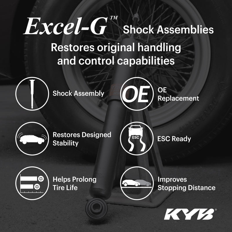 KYB 10-16 Buick LaCrosse / 11-17 Buick Regal / 14-20 Chevrolet Impala Shock Assembly - Rear Right