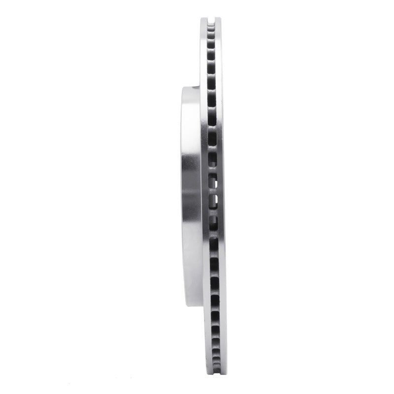 R1 13-19 Ford Police Interceptor Sedan Rear Right Drilled & Slotted Silver Brake Rotor