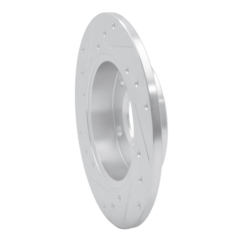 DFC 02-06 Audi A4 Quattro Rear Right Drilled & Slotted Silver Brake Rotor