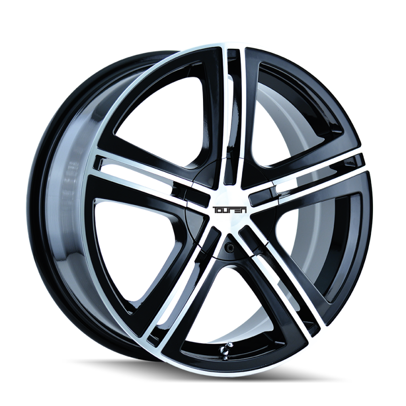 Touren 3262 TR62 18x7.5 / 5x112/120 BP / 40mm Offset / 72.62mm Hub Gloss Black Machined Wheel