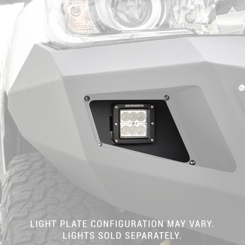 Go Rhino BR5.5/BR6/BR10.5/BR11 Light Plates (Use w/751002 Lights)