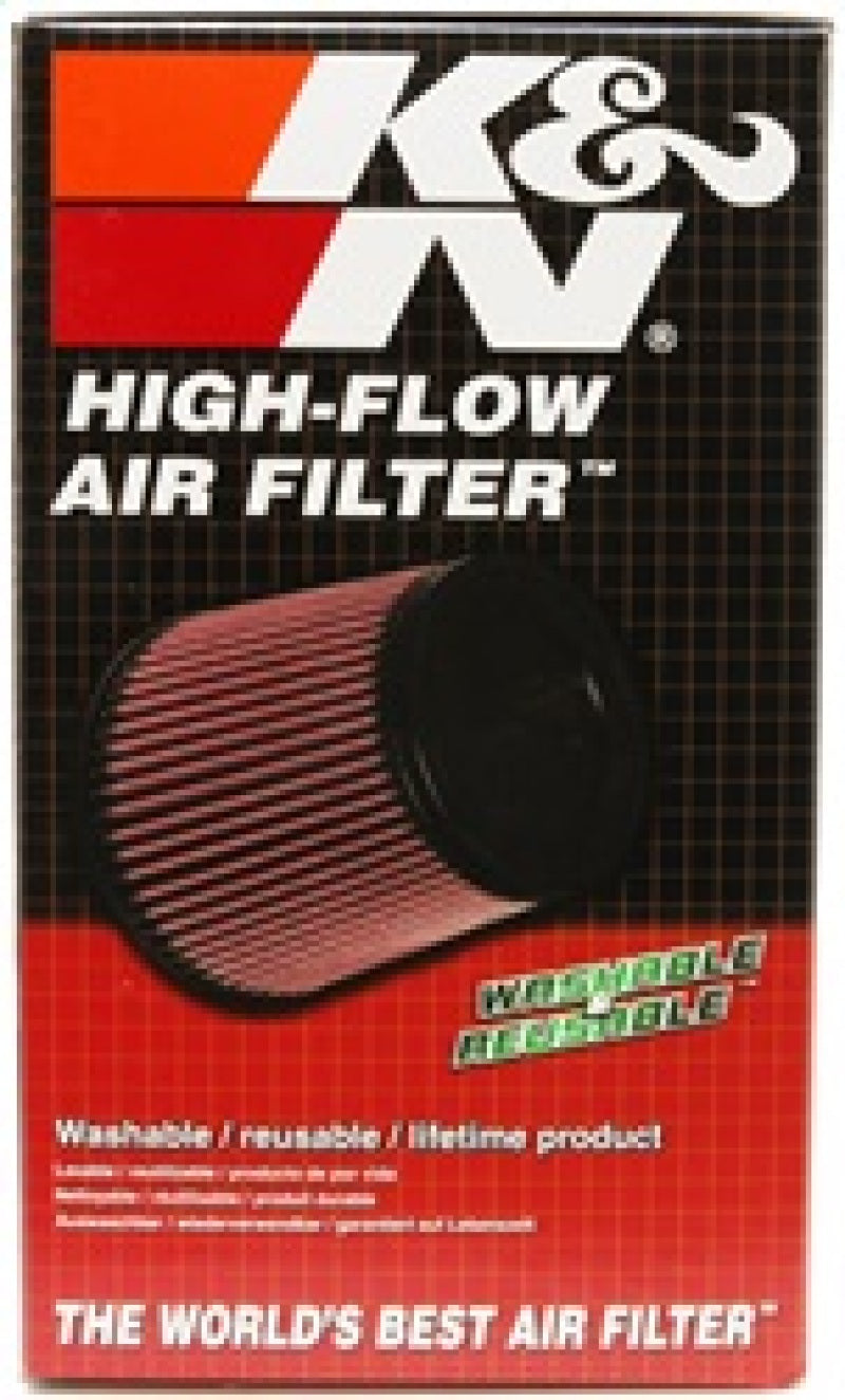 K&N Filter Universal Rubber Filter 3.25 Flange 5.5 Base 4.6875 Top 8 Height