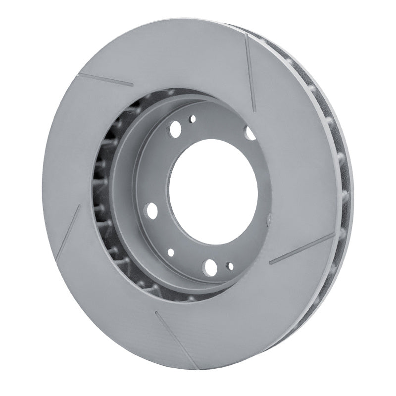 R1 82-85 Porsche 928 Left Front Slotted Carbon Alloy GeoMET Rotor