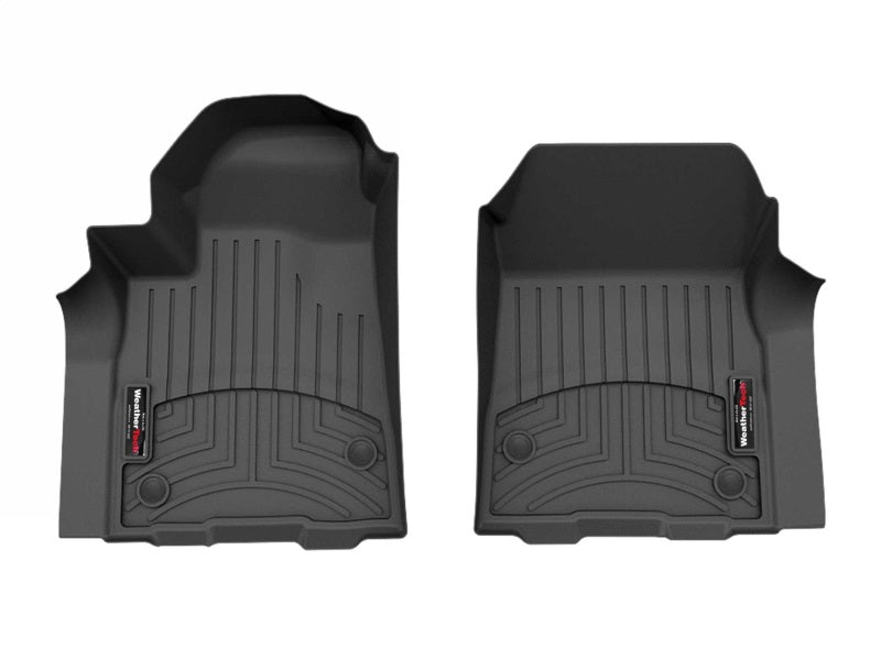 WeatherTech 2024 Chevrolet/GMC Silverado/Sierra EV w/Carpet Floor Rear FloorLiner - Black
