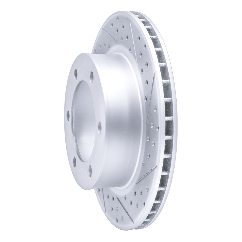 R1 95-04 Toyota 4Runner Front Right Drilled & Slotted Geo-Carbon Rotor