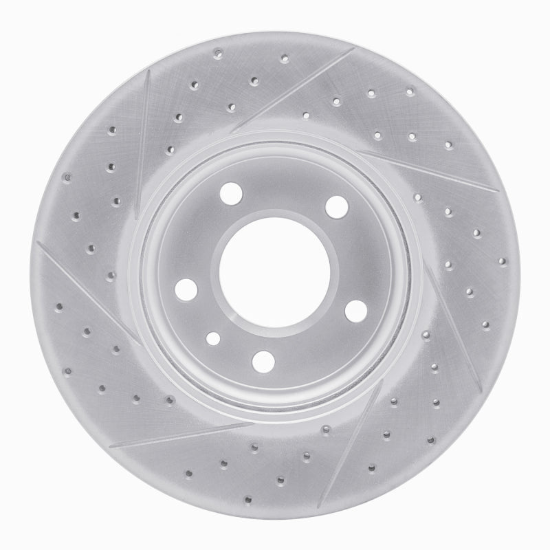 R1 11-25 Buick Lacrosse Front Right Drilled & Slotted Geo-Carbon Rotor