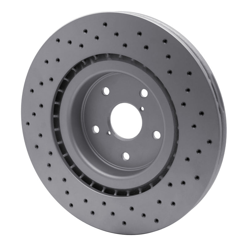 R1 18-25 Subaru WRX STI Front Drilled GeoSPEC Coated Rotor