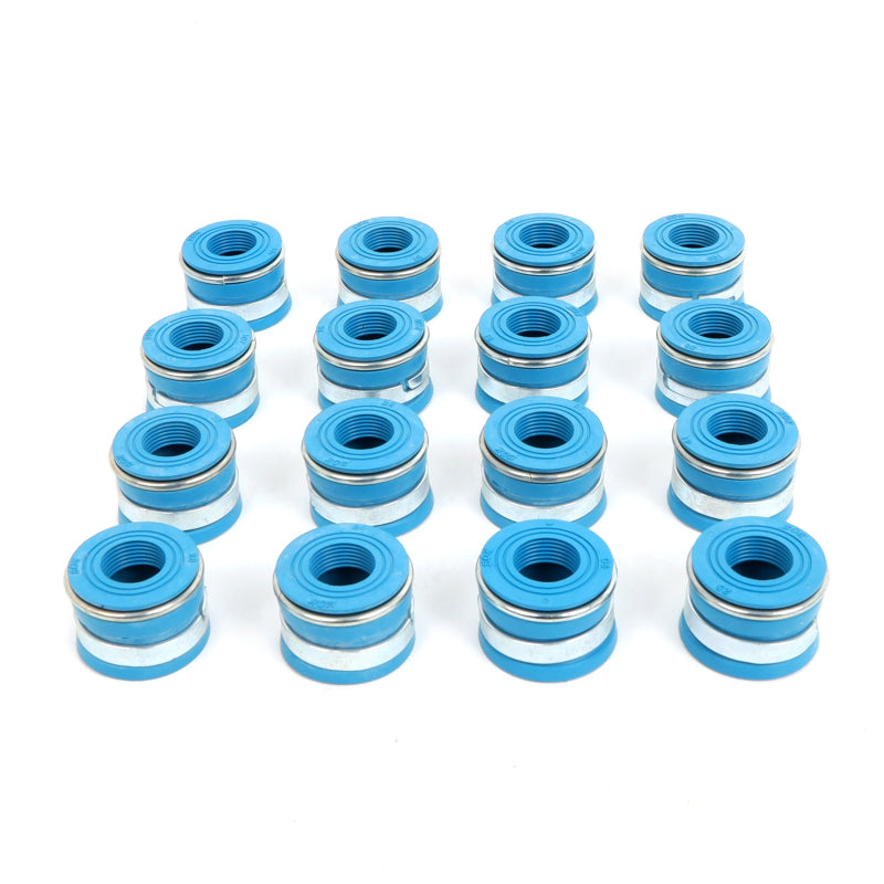 Cometic 8 x 12.3 x 12 x 17 Viton Valve Stem Seal - Positive Ring & Band - 16 Pack