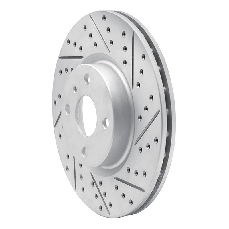 R1 16-25 Mazda MX-5 Miata Front Right Drilled & Slotted Geo-Carbon Rotor