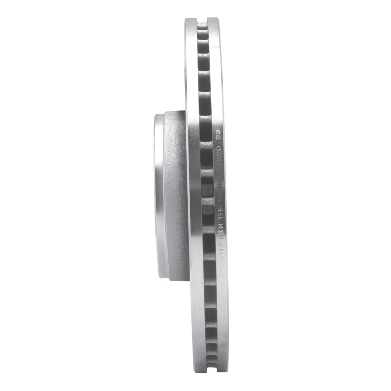 R1 05-11 Audi A6 (USA/Canada) Front Left Drilled & Slotted Silver Brake Rotor