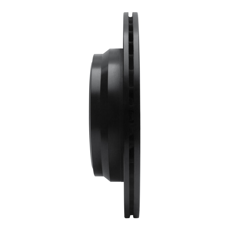 R1 06-20 BMW 325XI Rear Right Drilled & Slotted Black Brake Rotor