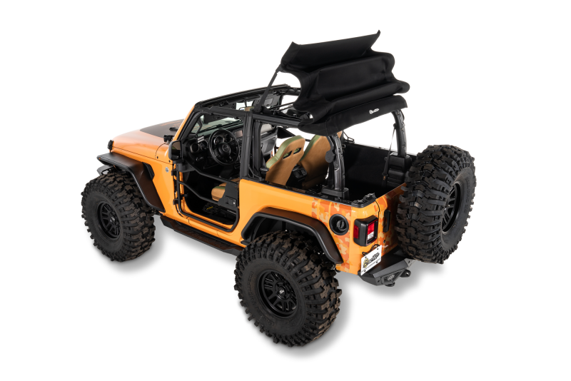 Bestop Door For JL - 18-26 Jeep Wrangler JL Trektop Glide 2 (Premium Black Twill)