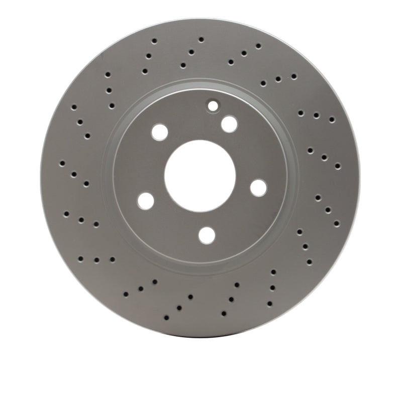 R1 05-06 Mercedes-Benz SL500 Front Drilled GeoSPEC Coated Rotor