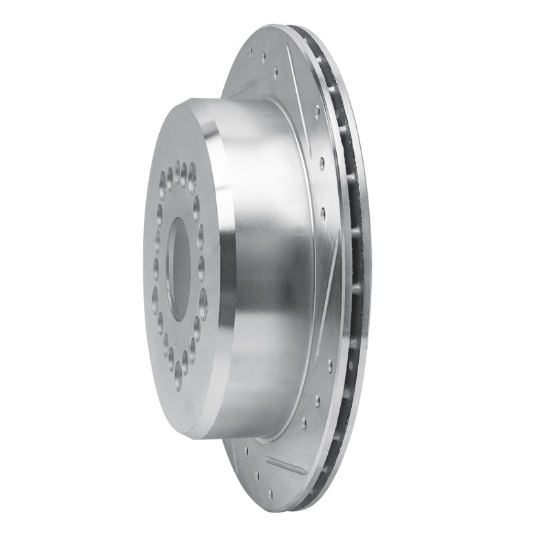 DFC 92-98 Lexus SC300 Rear Right Drilled & Slotted Silver Brake Rotor