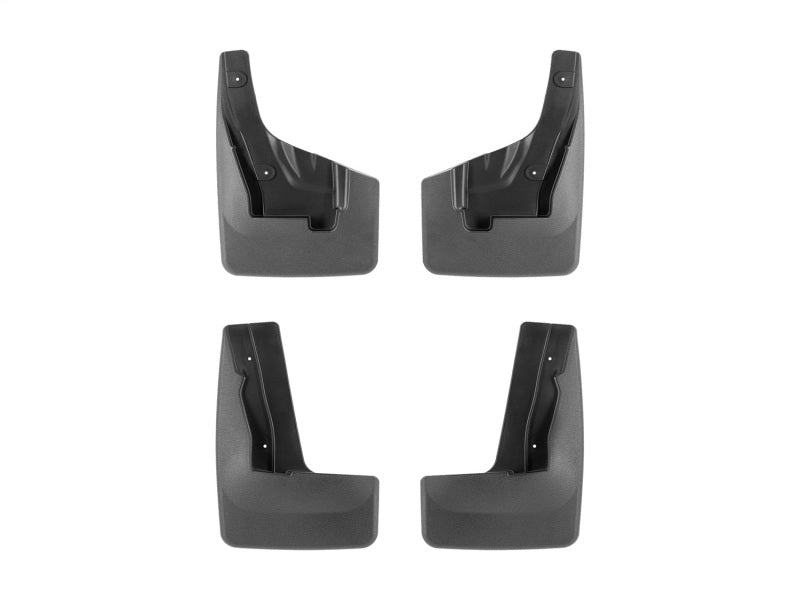 WeatherTech 2024 Subaru Crosstrek (Will Not Fit Wilderness) No Drill Front & Rear MudFlaps - Black