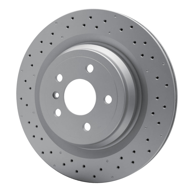 R1 12-15 Mercedes-Benz ML400 Rear Drilled Carbon Alloy GeoMET Rotor